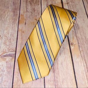 Michael Kors Men’s silk yellow tie